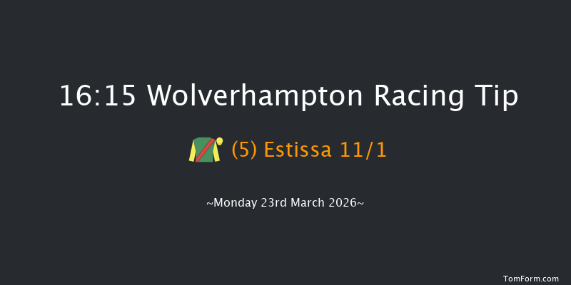 Wolverhampton 16-15 (Class 4) 8f Fri 20th Mar 2026