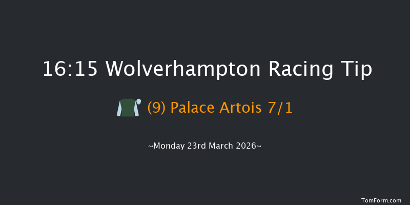 Wolverhampton 16-15 (Class 4) 8f Fri 20th Mar 2026