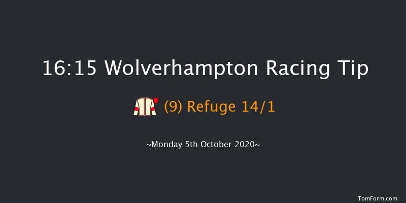 Visit attheraces.com Handicap Wolverhampton 16:15 Handicap (Class 6) 5f Sat 3rd Oct 2020