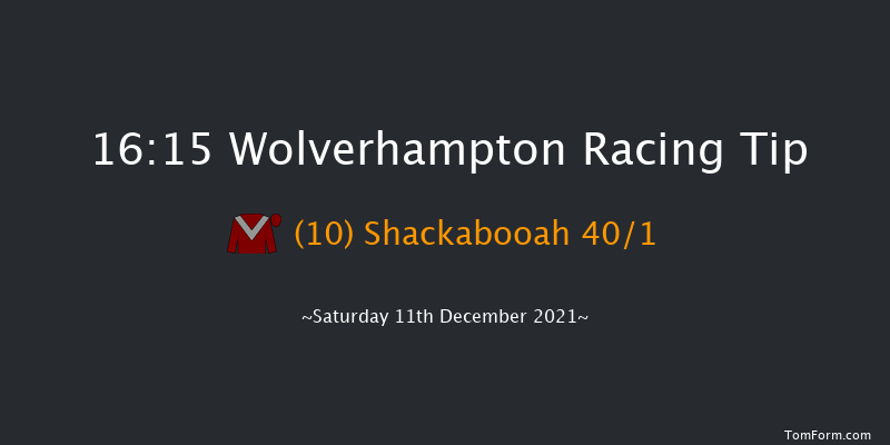 Wolverhampton 16:15 Handicap (Class 6) 10f Wed 8th Dec 2021