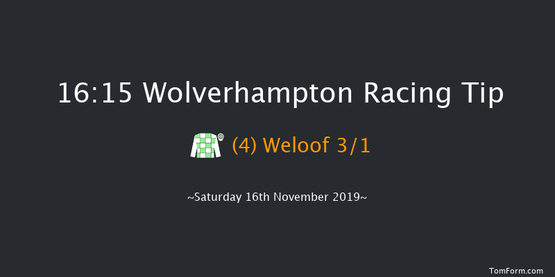 Wolverhampton 16:15 Handicap (Class 6) 9f Wed 6th Nov 2019