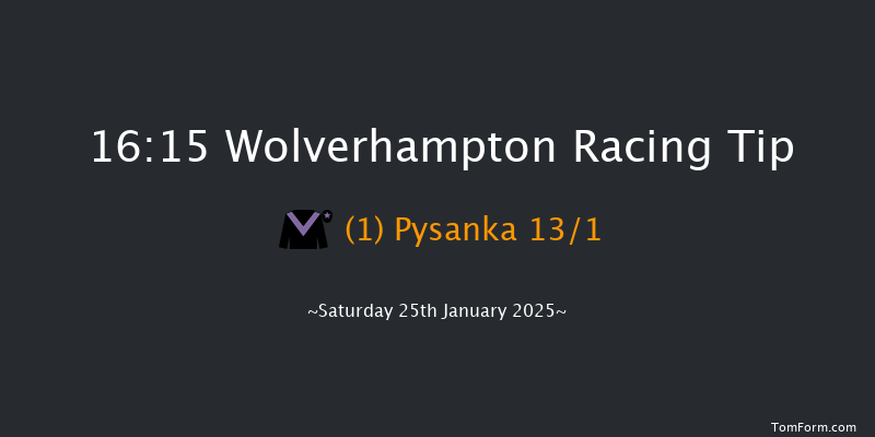 Wolverhampton  16:15 Handicap (Class 6) 12f Mon 20th Jan 2025