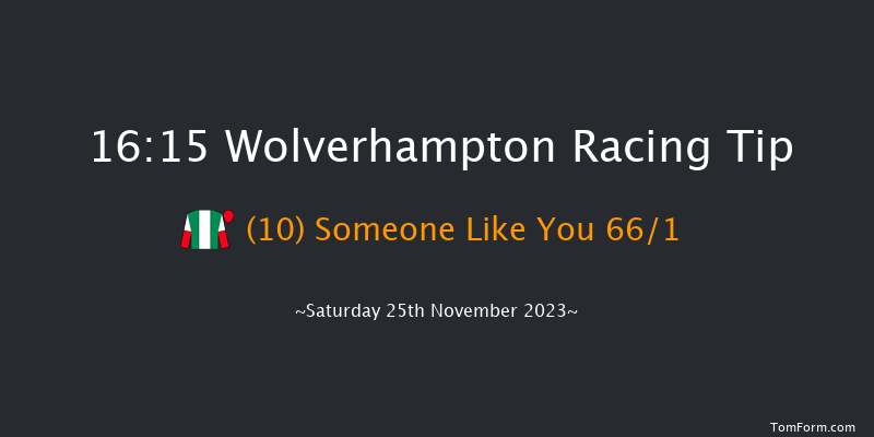 Wolverhampton 16:15 Handicap (Class 6) 7f Thu 23rd Nov 2023