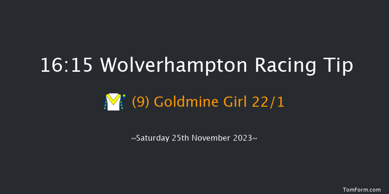 Wolverhampton 16:15 Handicap (Class 6) 7f Thu 23rd Nov 2023