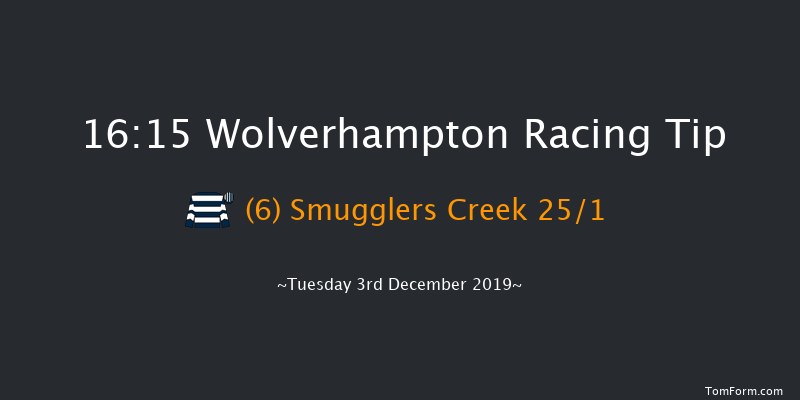 Wolverhampton 16:15 Claimer (Class 6) 7f Mon 2nd Dec 2019