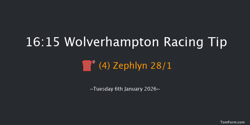 Wolverhampton 16-15 (Class 5) 16f Fri 2nd Jan 2026