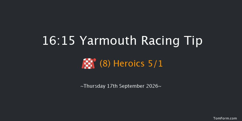 Yarmouth 16-15 (Class 4) 15f Wed 16th Sep 2026