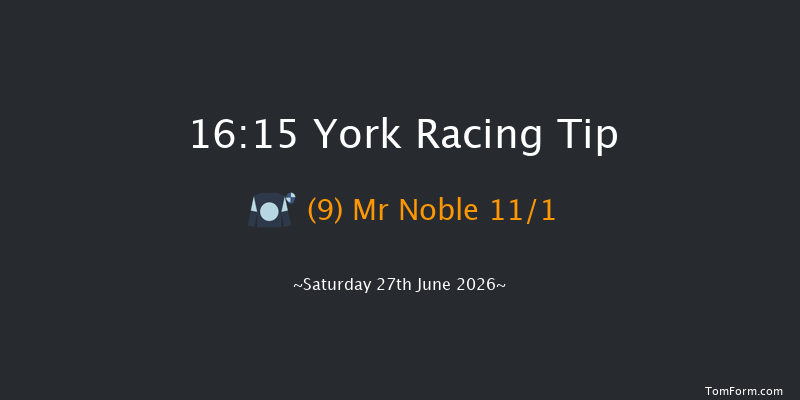 York 16-15 (Class 4) 6f Sat 13th Jun 2026
