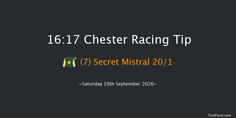Chester 16-17 (Class 4) 5f Sat 12th Sep 2026