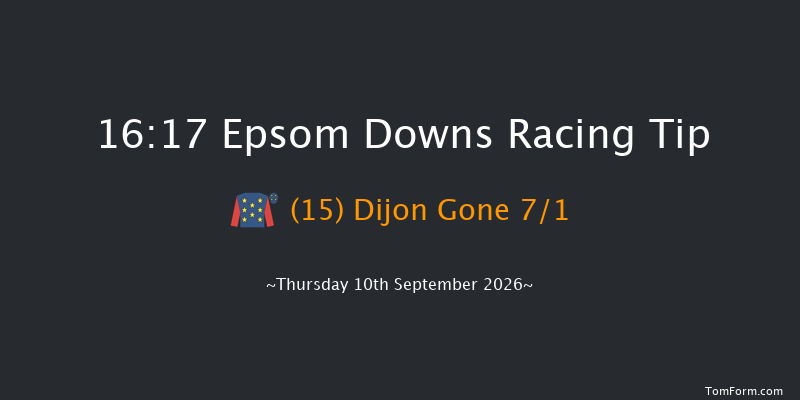 Epsom Downs 16-17 (Class 6) 12f Mon 31st Aug 2026