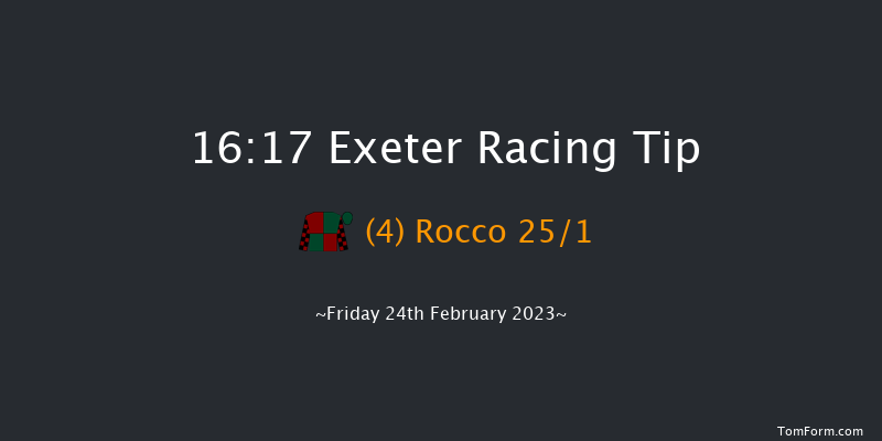 Exeter 16:17 Handicap Hurdle (Class 4) 23f Sun 12th Feb 2023