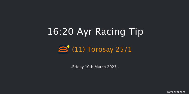Ayr 16:20 Maiden Hurdle (Class 4) 20f Mon 27th Feb 2023