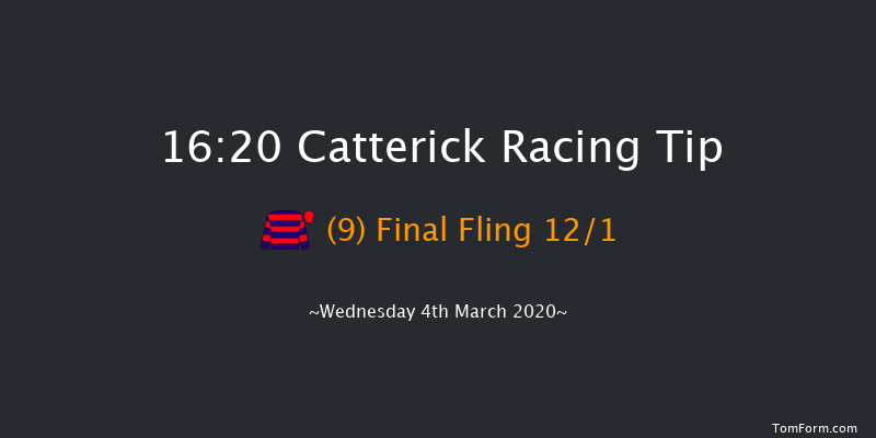 Cheltenham Festival On Racing TV Handicap Hurdle Catterick 16:20 Handicap Hurdle (Class 4) 25f Tue 25th Feb 2020