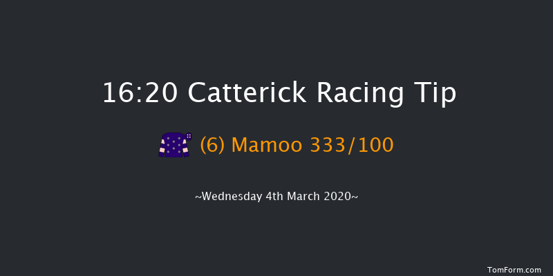 Cheltenham Festival On Racing TV Handicap Hurdle Catterick 16:20 Handicap Hurdle (Class 4) 25f Tue 25th Feb 2020