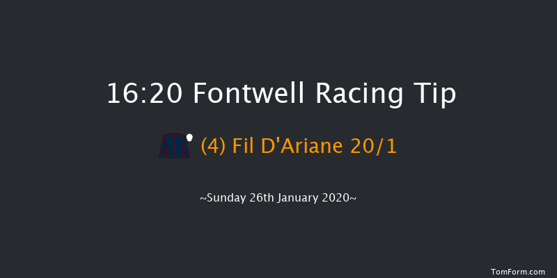 Fontwell 16:20 Maiden Hurdle (Class 4) 19f Thu 26th Dec 2019