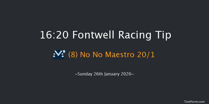 Fontwell 16:20 Maiden Hurdle (Class 4) 19f Thu 26th Dec 2019