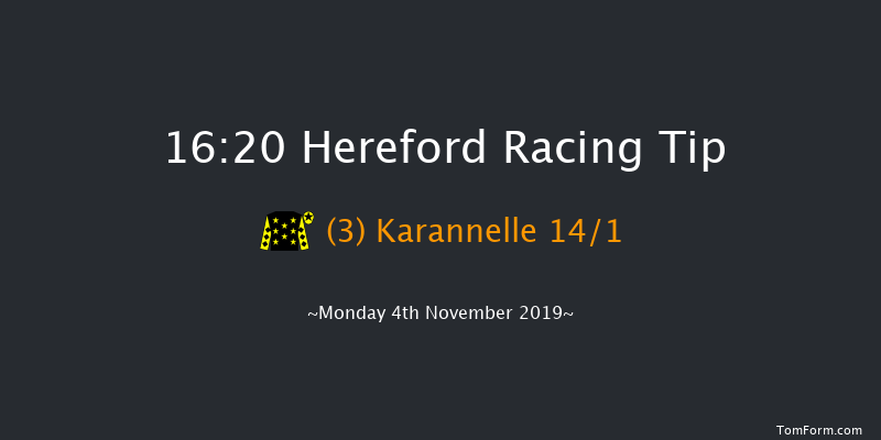 Hereford 16:20 Handicap Hurdle (Class 4) 16f Tue 15th Oct 2019