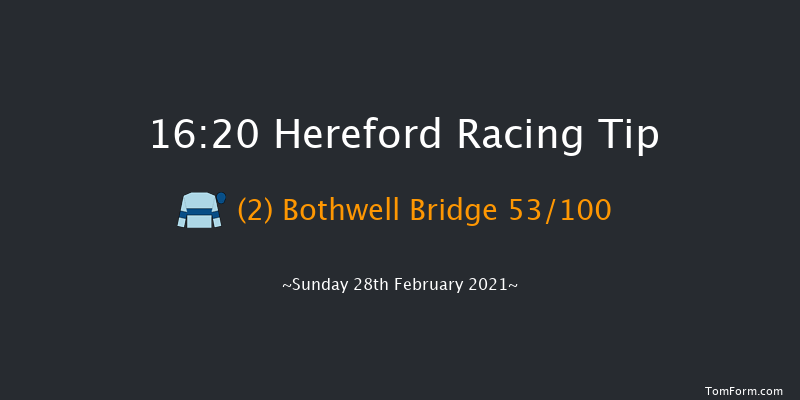 Central Roofing Novices' Hurdle (GBB Race) Hereford 16:20 Maiden Hurdle (Class 4) 26f Wed 17th Feb 2021