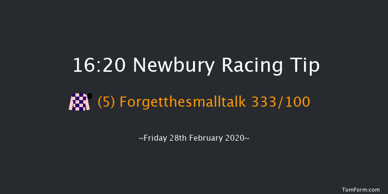 Greenham Trust Handicap Hurdle Newbury 16:20 Handicap Hurdle (Class 4) 24f Sat 8th Feb 2020