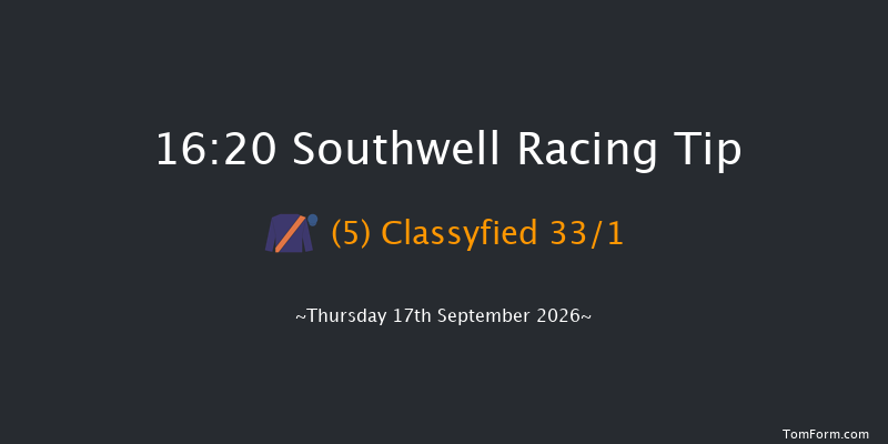 Southwell 16-20 (Class 6) 6f Thu 3rd Sep 2026