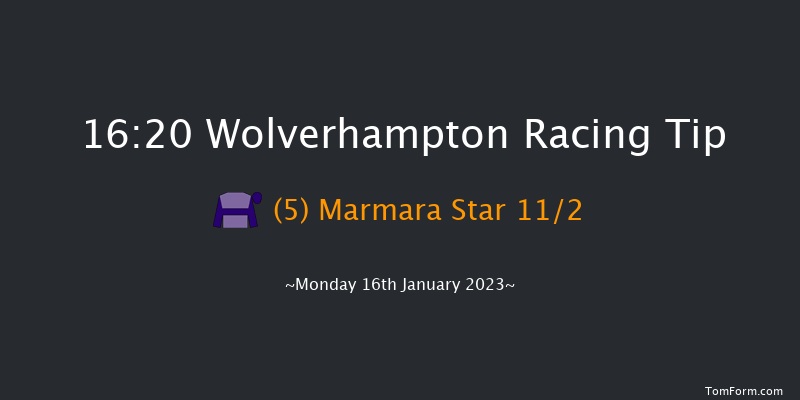 Wolverhampton 16:20 Handicap (Class 6) 9.5f Mon 9th Jan 2023