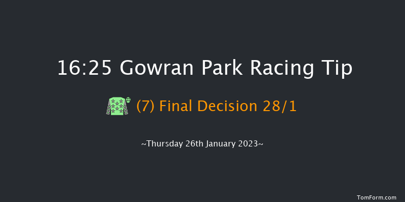 Gowran Park 16:25 NH Flat Race 16f Sat 26th Nov 2022