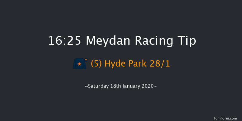 Meydan 16:25 7f 14 run Lincoln Aviator Handicap Thu 16th Jan 2020