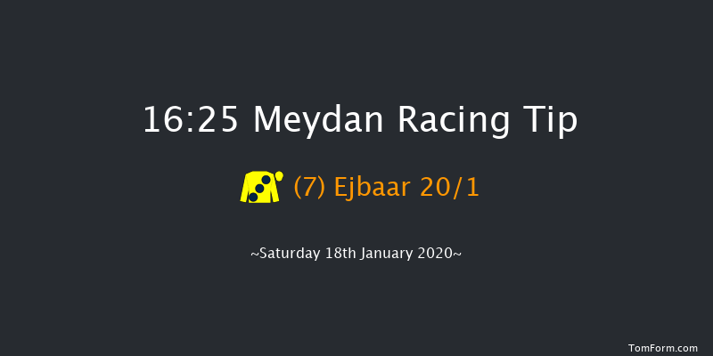 Meydan 16:25 7f 14 run Lincoln Aviator Handicap Thu 16th Jan 2020