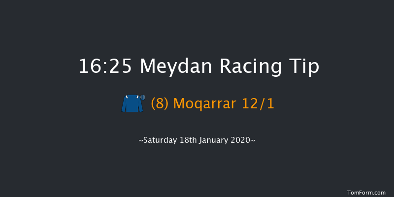 Meydan 16:25 7f 14 run Lincoln Aviator Handicap Thu 16th Jan 2020
