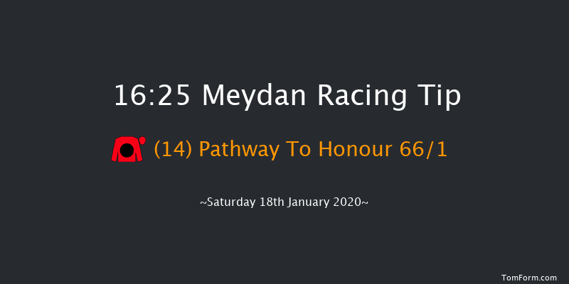 Meydan 16:25 7f 14 run Lincoln Aviator Handicap Thu 16th Jan 2020