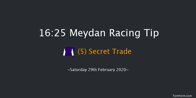 Mirage Handicap - Dirt Meydan 16:25 1m 1f 12 run Mirage Handicap - Dirt Thu 27th Feb 2020