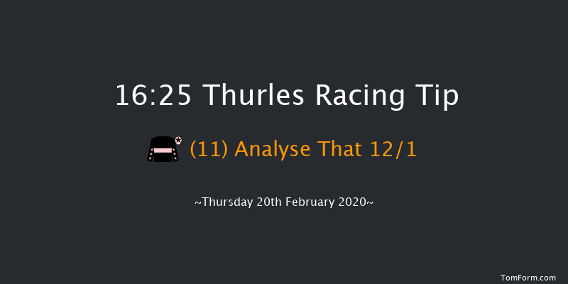 Connolly's Red Mills (Ladies Pro/Am) Handicap Hurdle (80-102) Thurles 16:25 Handicap Hurdle 16f Thu 6th Feb 2020