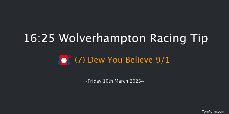 Wolverhampton 16:25 Handicap (Class 6) 9.5f Mon 6th Mar 2023