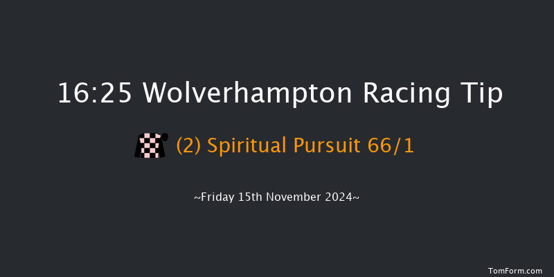 Wolverhampton  16:25 Handicap (Class 6) 6f Mon 11th Nov 2024