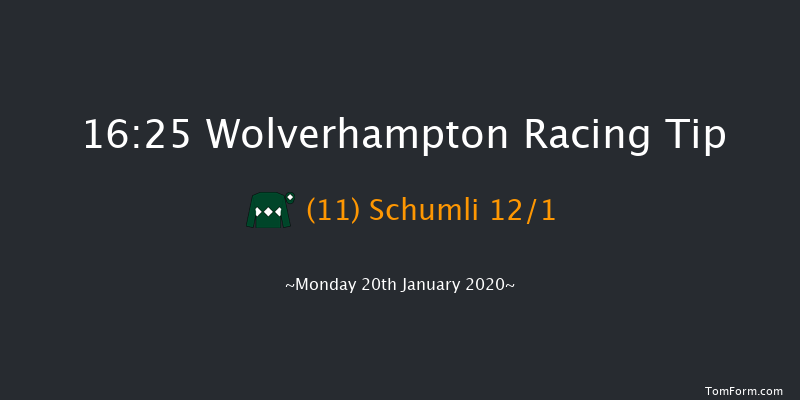 Wolverhampton 16:25 Handicap (Class 6) 7f Sun 19th Jan 2020