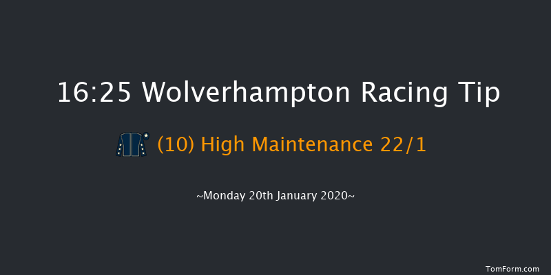 Wolverhampton 16:25 Handicap (Class 6) 7f Sun 19th Jan 2020