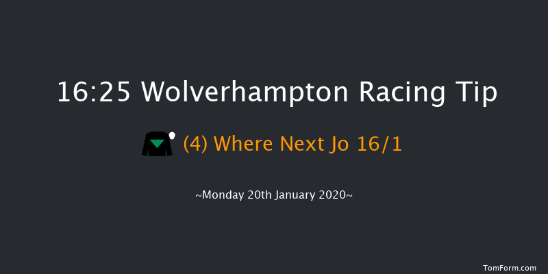 Wolverhampton 16:25 Handicap (Class 6) 7f Sun 19th Jan 2020