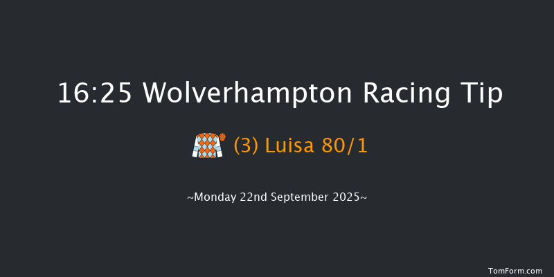Wolverhampton 16-25 (Class 5) 9f Sat 20th Sep 2025