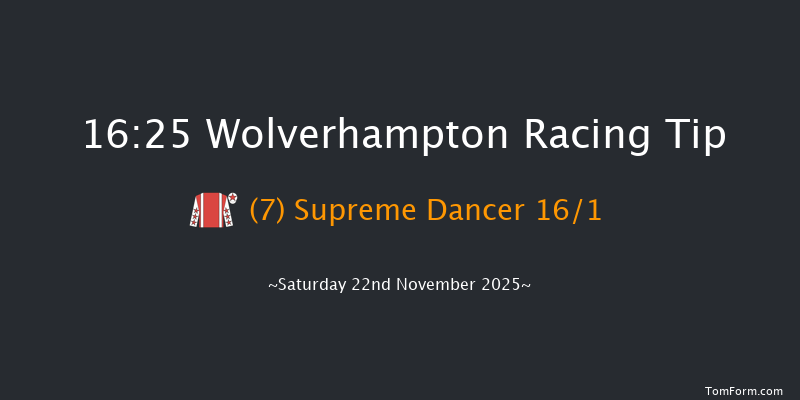 Wolverhampton 16-25 (Class 6) 6f Sat 8th Nov 2025