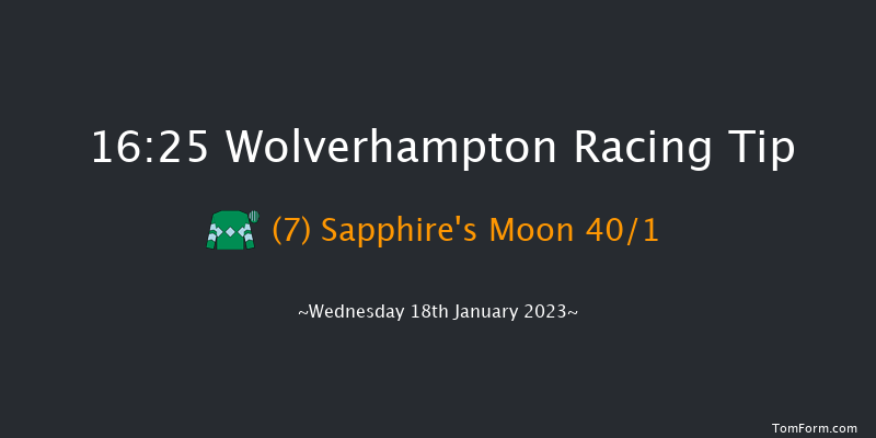 Wolverhampton 16:25 Handicap (Class 6) 6f Mon 16th Jan 2023
