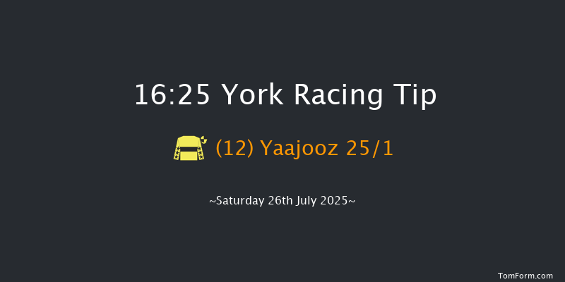 York 16-25 (Class 4) 7f Fri 25th Jul 2025