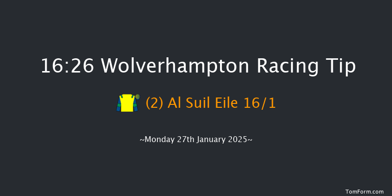 Wolverhampton  16:26 Handicap (Class 6) 9f Sat 25th Jan 2025