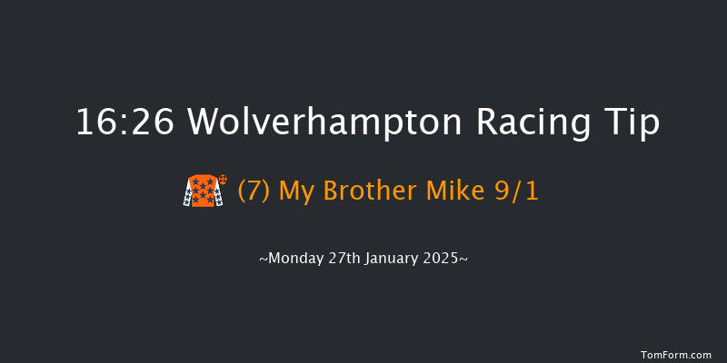 Wolverhampton  16:26 Handicap (Class 6) 9f Sat 25th Jan 2025
