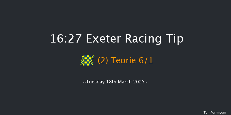 Exeter  16:27 Handicap Hurdle (Class 4) 22f Fri 7th Mar 2025