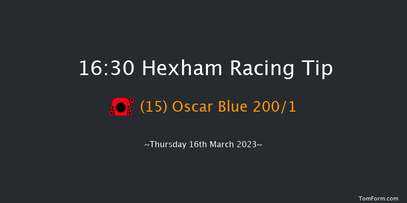 Hexham 16:30 Handicap Hurdle (Class 5) 23f Wed 7th Dec 2022