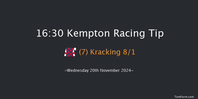 Kempton  16:30 Handicap (Class 5) 8f  Mon 11th Nov 2024