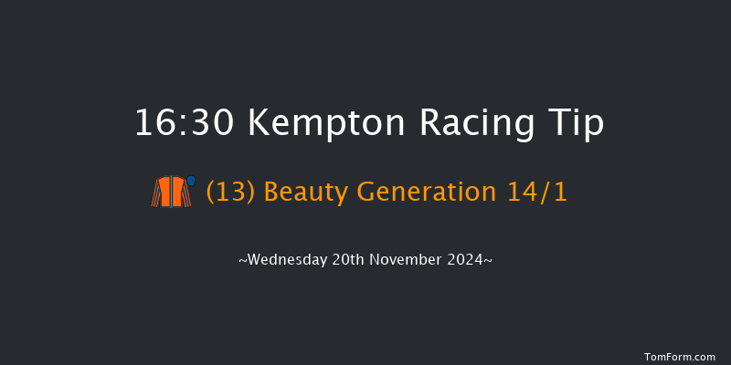 Kempton  16:30 Handicap (Class 5) 8f  Mon 11th Nov 2024