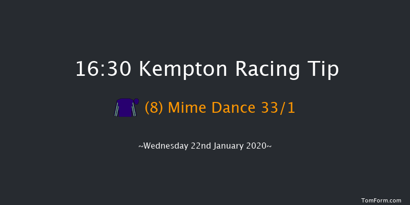 Kempton 16:30 Stakes (Class 6) 8f Mon 20th Jan 2020