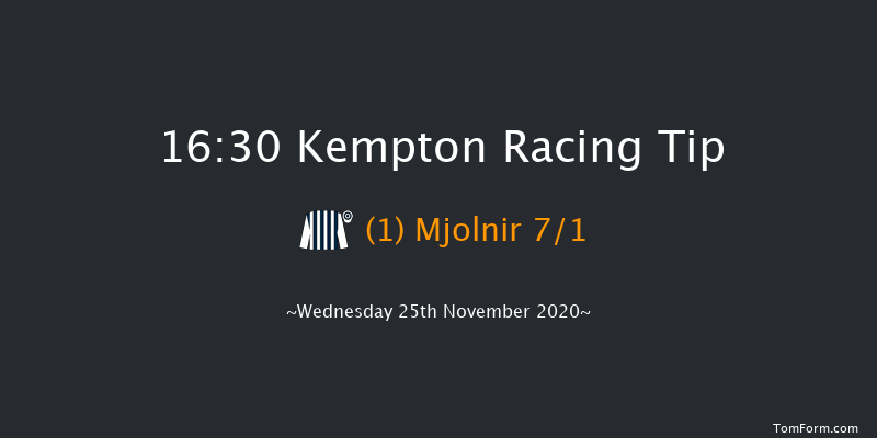 Unibet Extra Place Offers Every Day Novice Stakes Kempton 16:30 Stakes (Class 5) 6f Mon 23rd Nov 2020