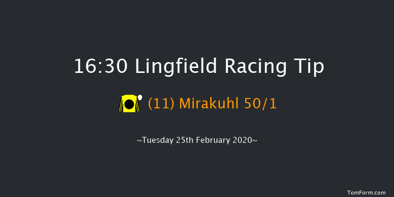 Ladbrokes Home Of The Odds Boost Median Auction Maiden Stakes Lingfield 16:30 Maiden (Class 6) 7f Sat 22nd Feb 2020